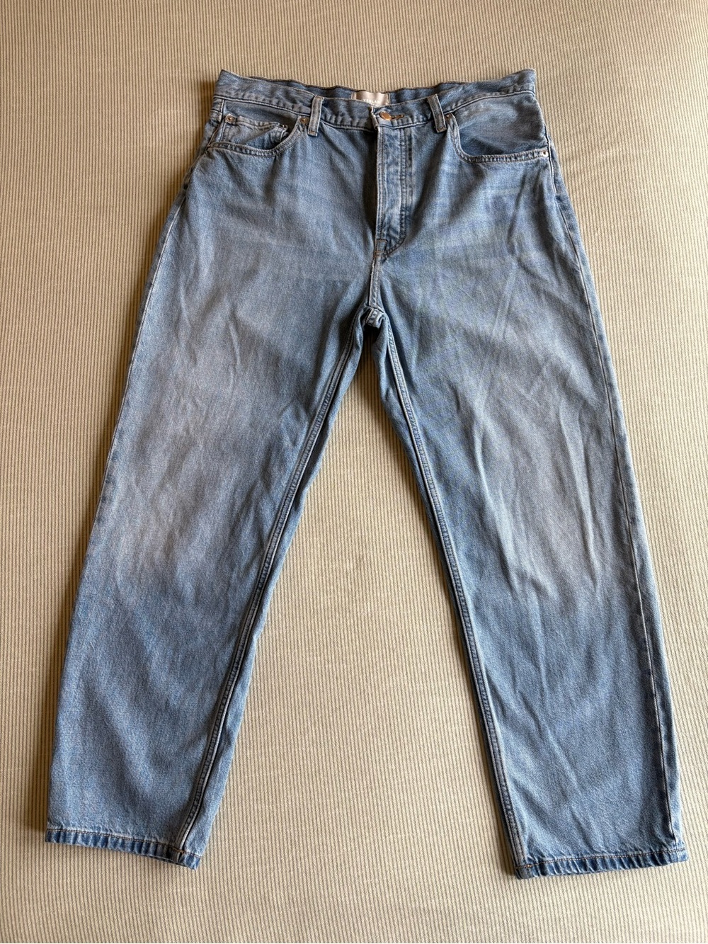 Everlane Super Soft Summer Slouch Jeans Women's Size 30 Light Wash Denim